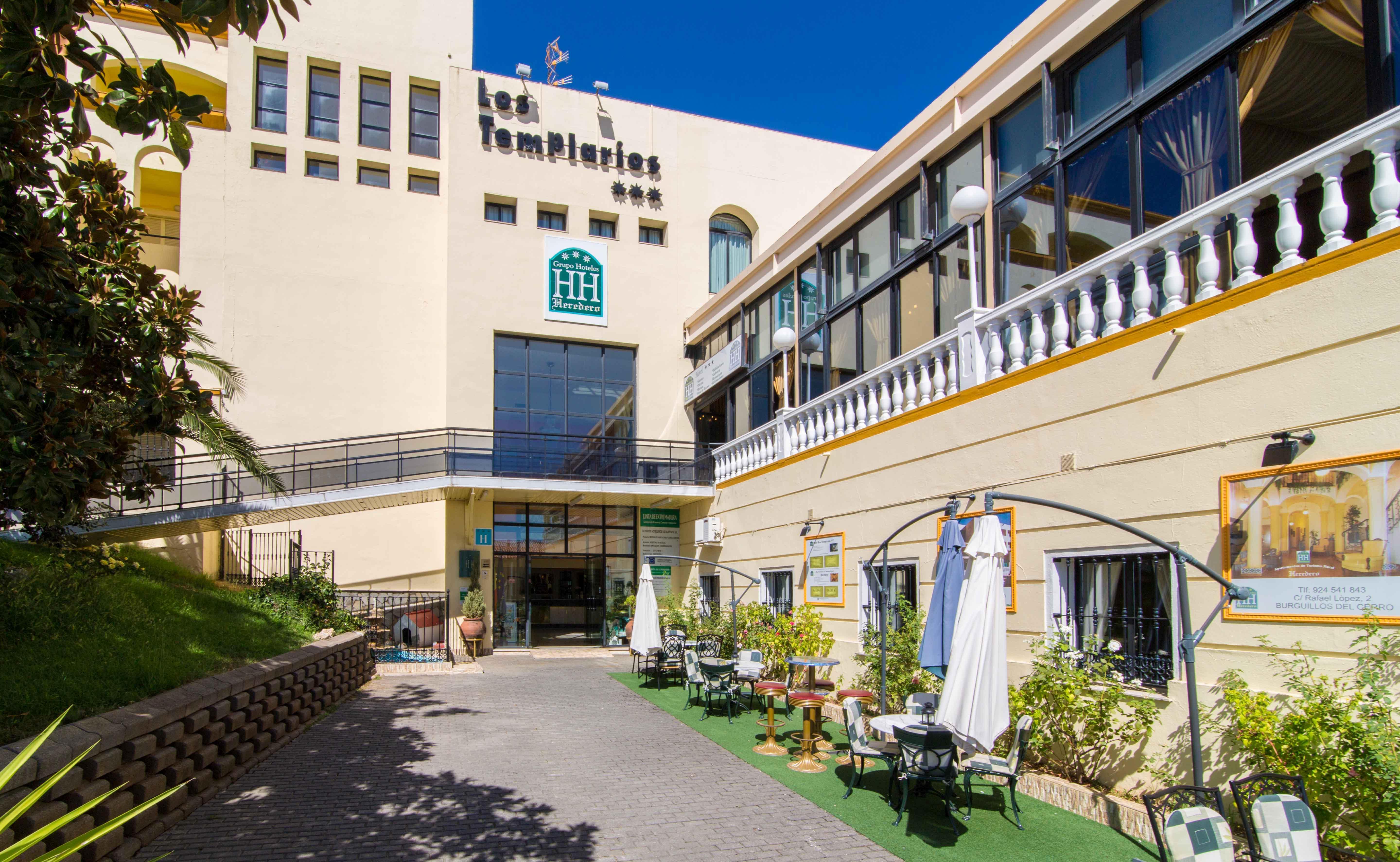 Hotel Los Templarios Jerez De Los Caballeros Ngoại thất bức ảnh